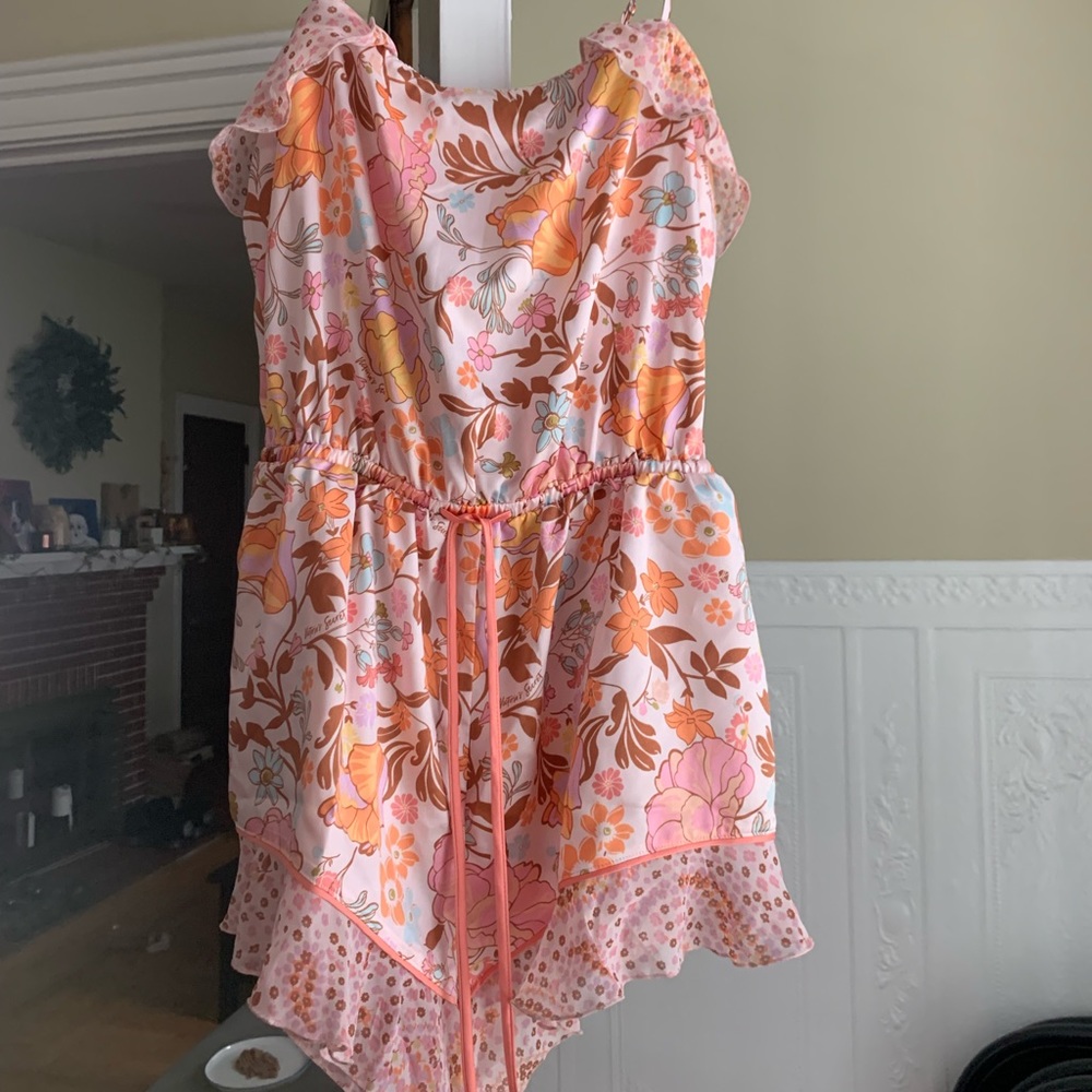 Victoria’s Secret floral lingerie romper